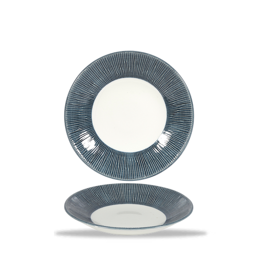 Bamboo Spinwash Mist  Deep Coupe Plate 8 7/8" Box 12