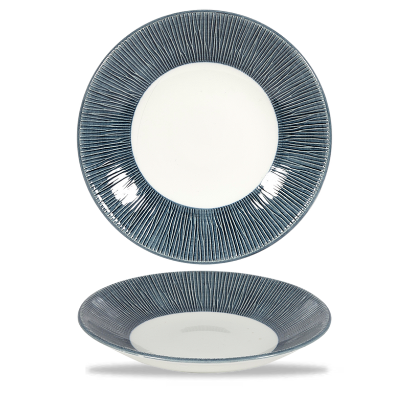 Bamboo Spinwash Mist  Deep Coupe Plate 10 5/8" Box 12