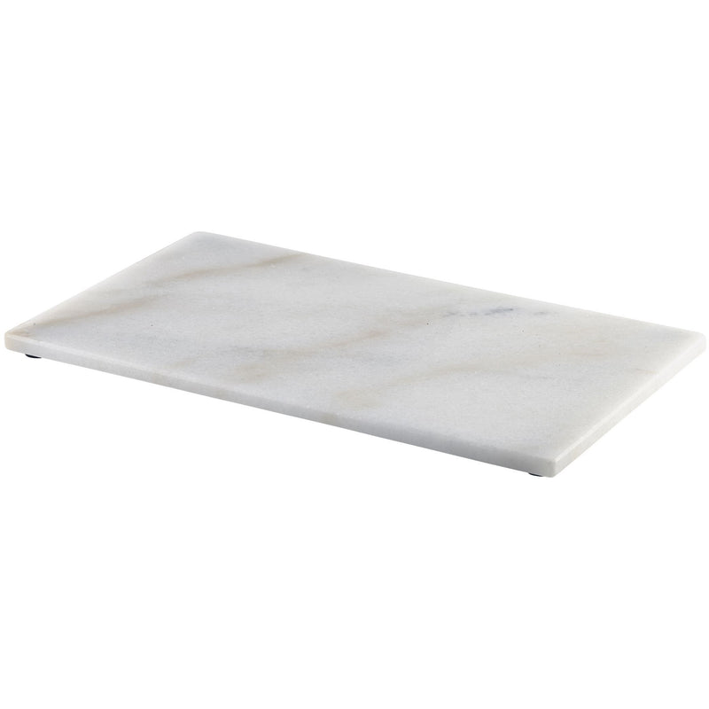 White Marble Platter 32x18cm GN 1/3