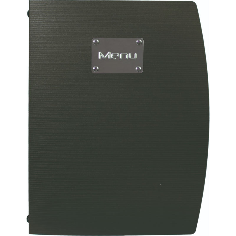 Rio A4 Menu Holder Black 4 Pages