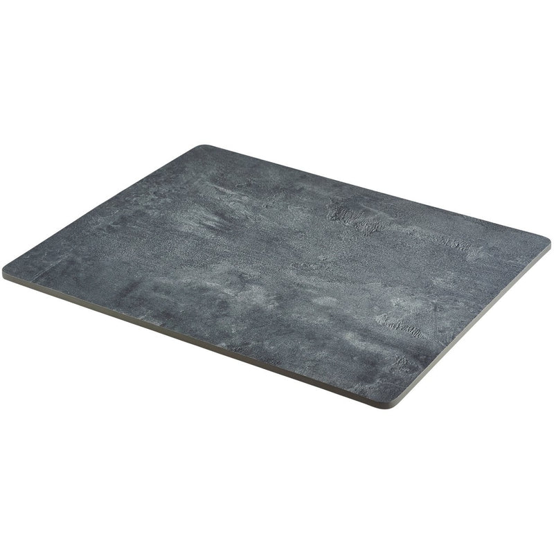 Concrete Effect Melamine Platter GN 1/2