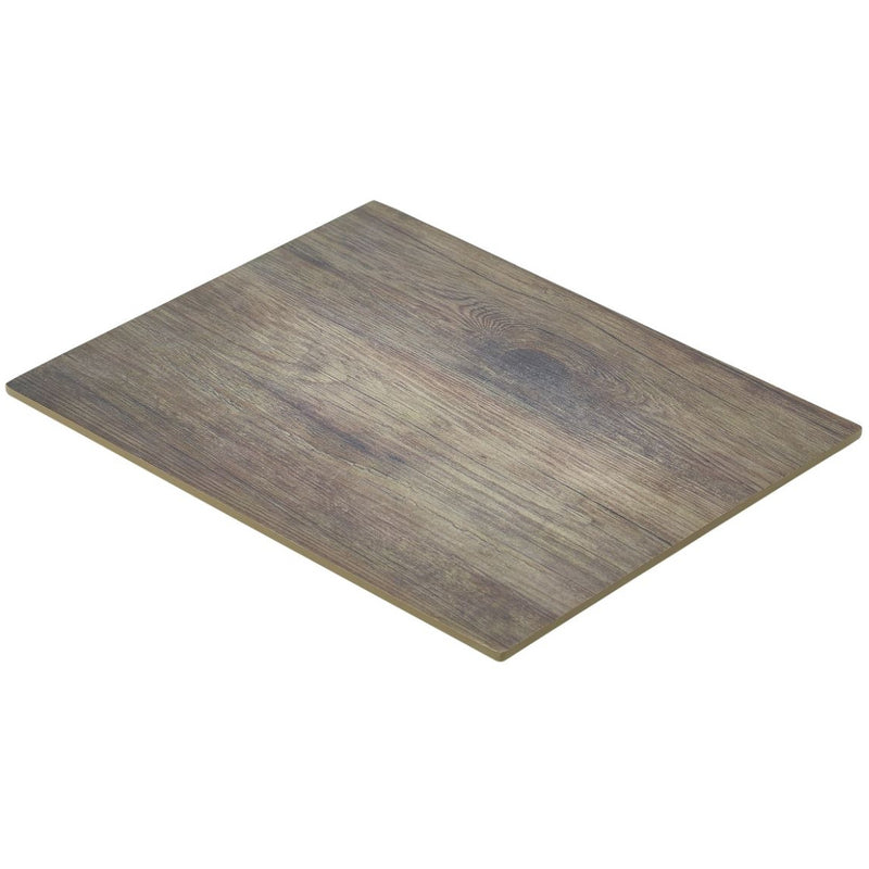 Wood Effect Melamine Platter GN 1/2