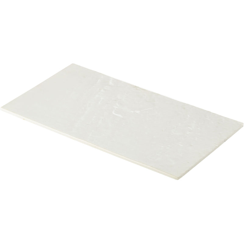 White Slate Melamine Platter GN 1/3 32.5x17.5cm