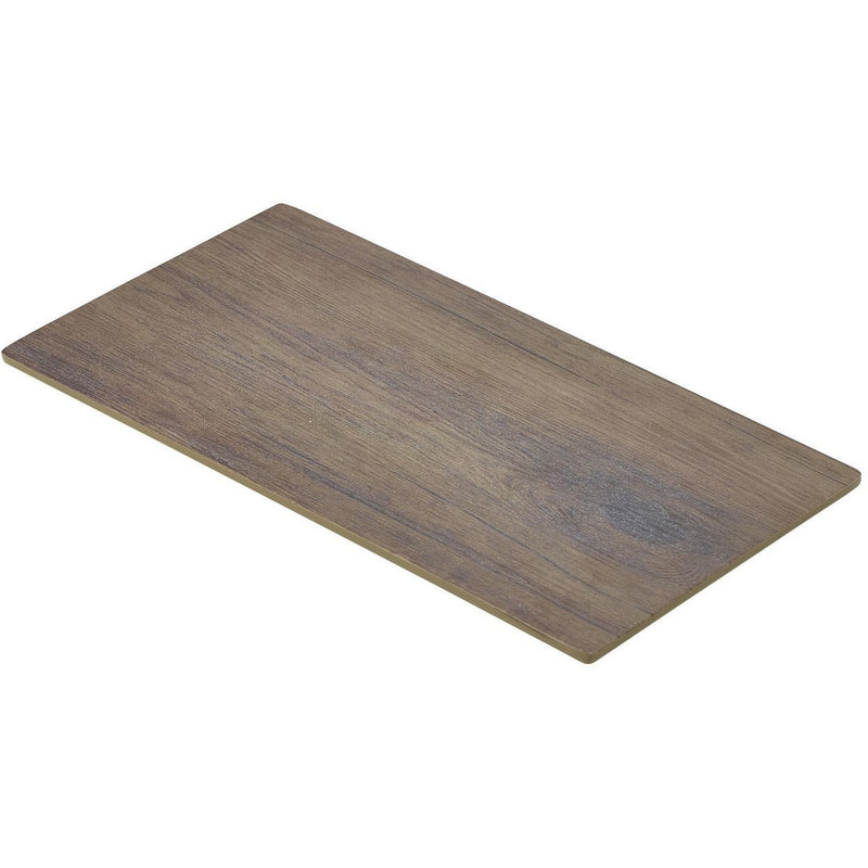 Wood Effect Melamine Platter GN 1/3