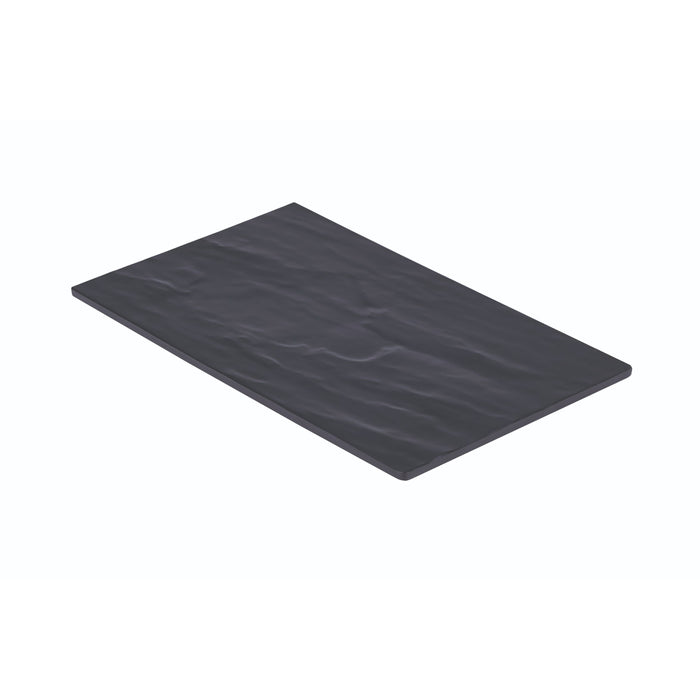 Slate Melamine Platter GN 1/4 26.5X16cm