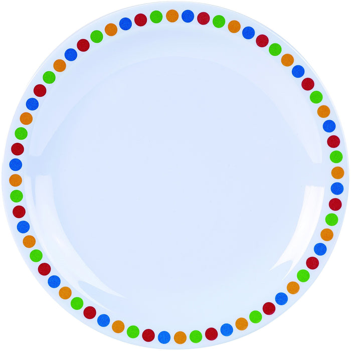 Melamine 6.25" Plate- Coloured Circle