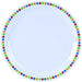 Melamine 9" Plate - Coloured Circles