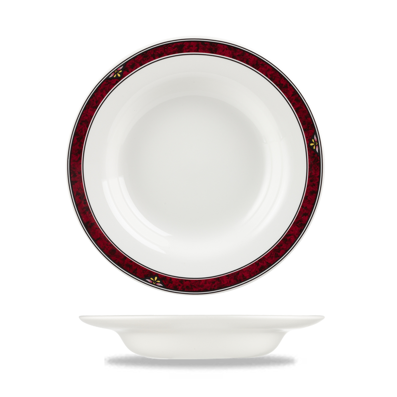 Milan Classic Rimmed Soup 9" Box 24