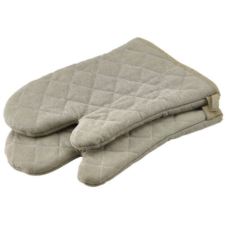 Flameguard Oven Mitt Tan 13" CE Marked (Pair)