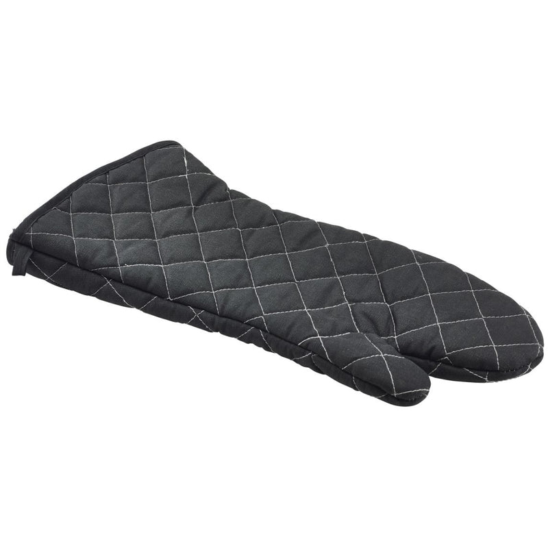 Flameguard Oven Mitt Black 17" CE Marked (Pair)