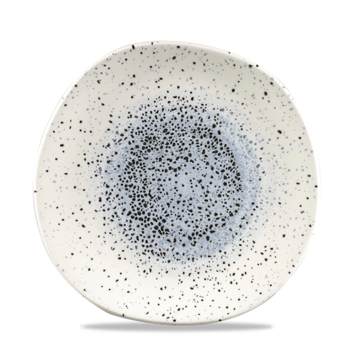 Mineral Blue Round Trace Plate 10 3/8" Box 12