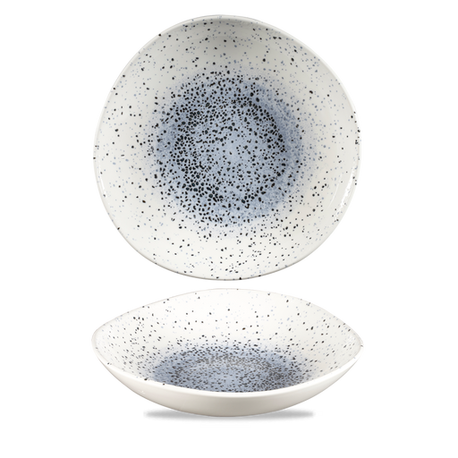 Mineral Blue Round Trace Bowl 9 7/8"  Box 12
