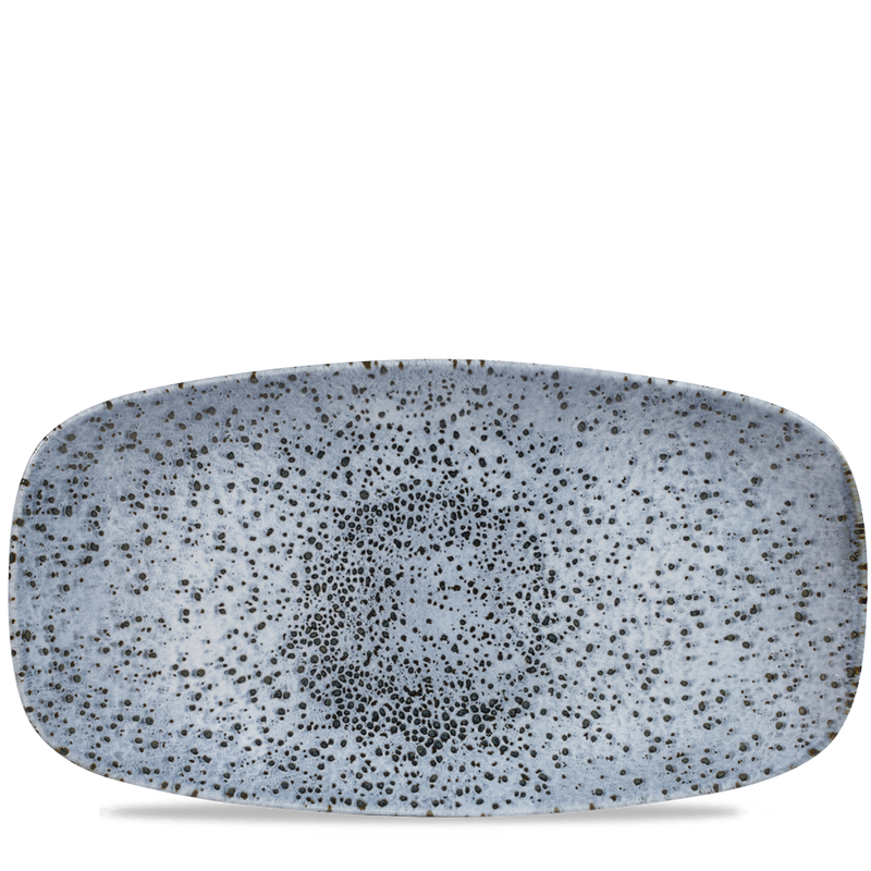 Mineral Blue  Chefs Oblong Plate 13 7/8X7 3/8" Box 6