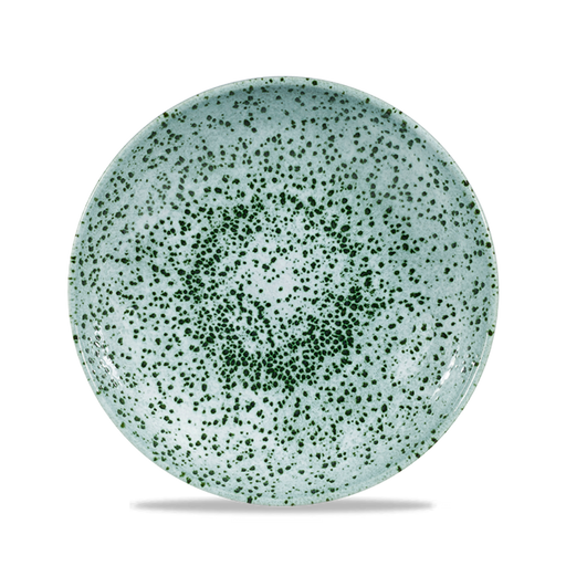 Mineral Green Evolve Coupe Plate 8.67" Box 12