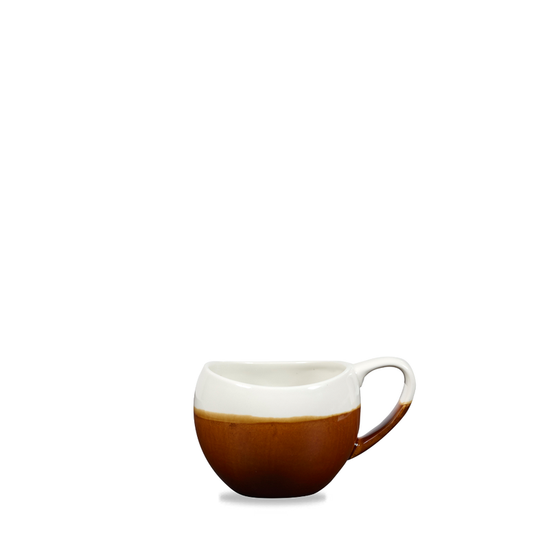 Monochrome Cinnamon Brown Bulb Mug 10.5Oz Box 6