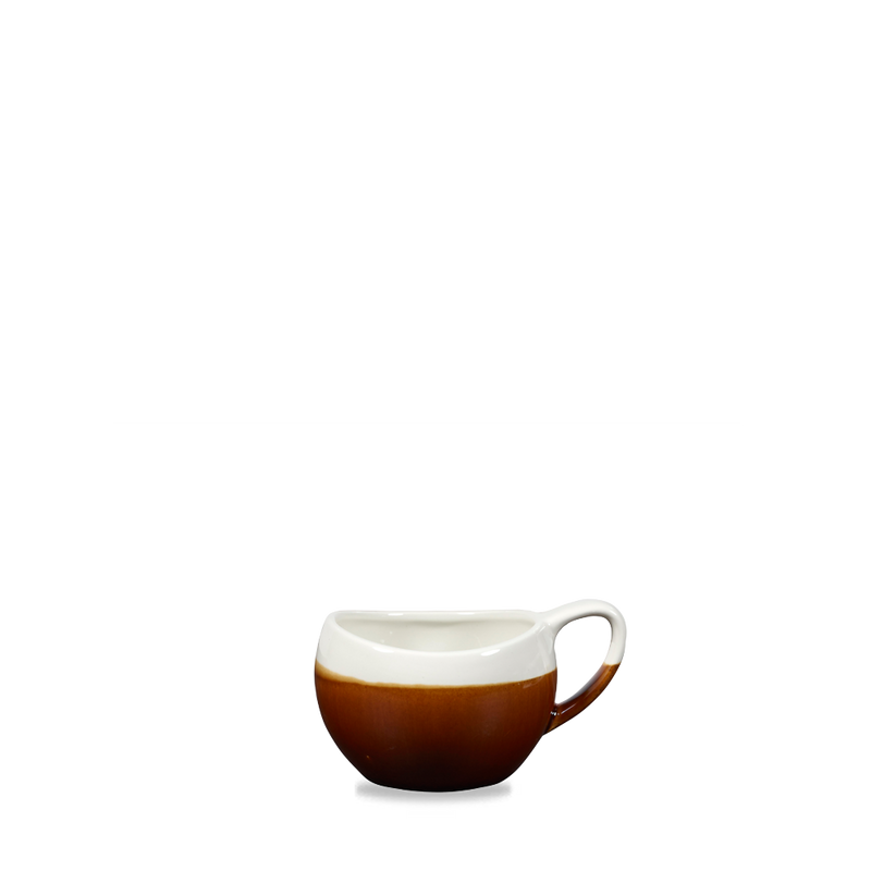 Monochrome Cinnamon Brown Bulb Mug 6.3Oz Box 6