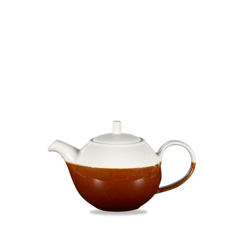 Monochrome Cinnamon Brown Profile Beverage Pot 15Oz Box 4