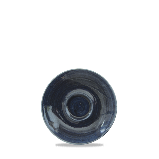 Monochrome Mist Blue  Espresso Saucer 4.5" Box 12