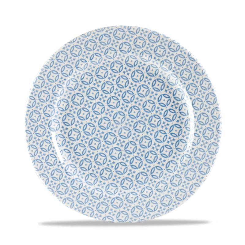 Moresque Blue Profile Plate 10.875" Box 12