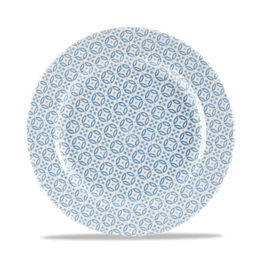 Moresque Blue Profile Plate 10.875" Box 12