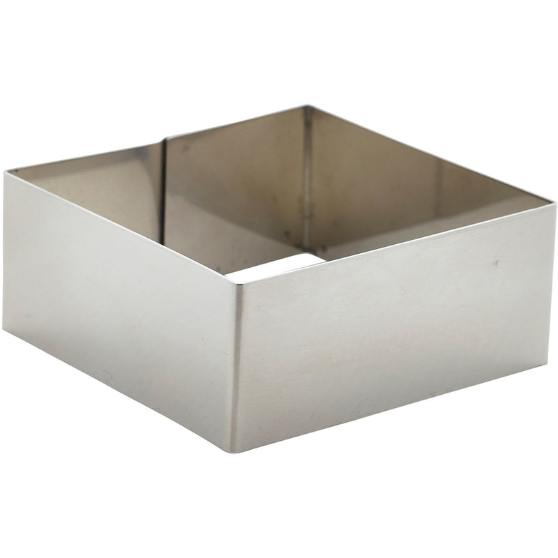 Stainless Steel Square Mousse Ring 8x3.5cm