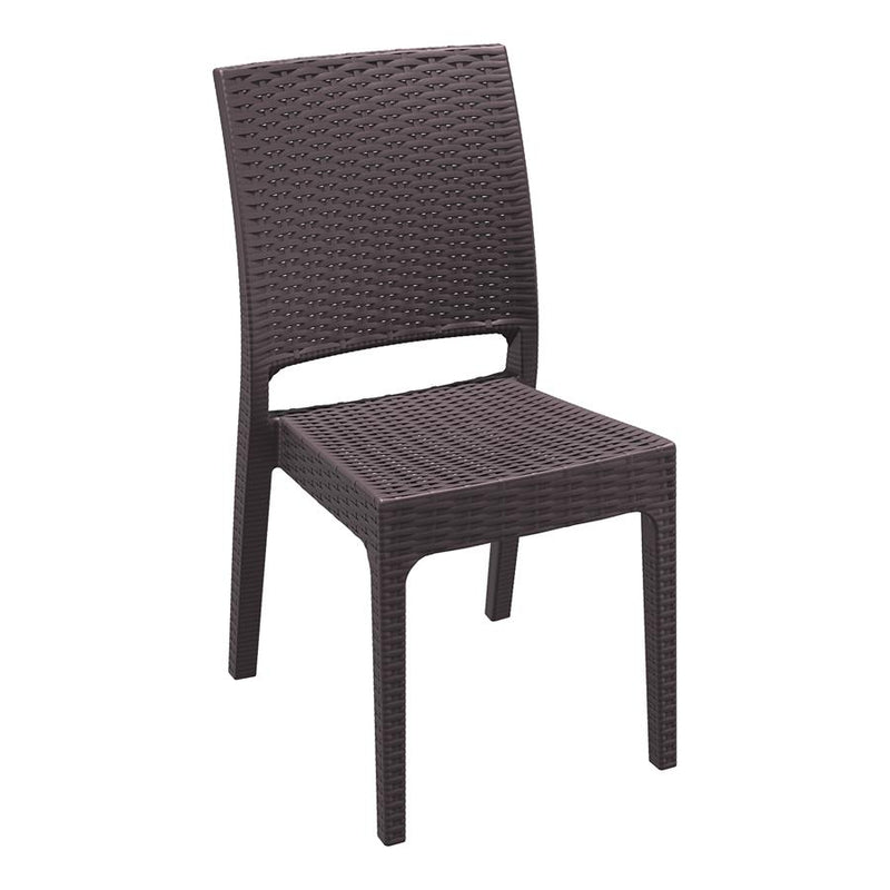 Premium quality stacking side chair
The Mint side chair is suitable for both indoor and outdoor commercial environments as it?s made from extremely durable materials and its frame will not rust. In addition, it?s UV protected to ensure colours never fade in the often harsh elements.