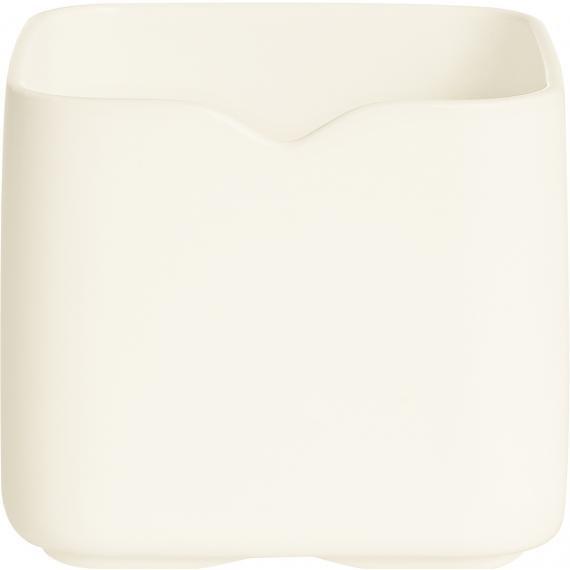Arcoroc Mekkano - Porcelain, Glass & Wood Dinnerware  Square Dish Tall Cream(75mm)(2 7/8") (Box of 24)