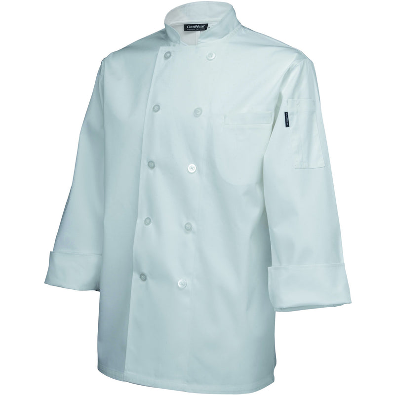 Standard Jacket (Long Sleeve) White XXL Size