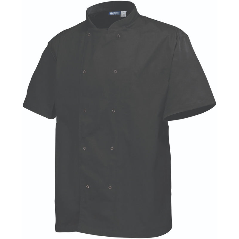 Basic Stud Jacket (Short Sleeve) Black XL Size