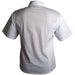 Coolback Press Stud Jacket (Short Sleeve) White XXL
