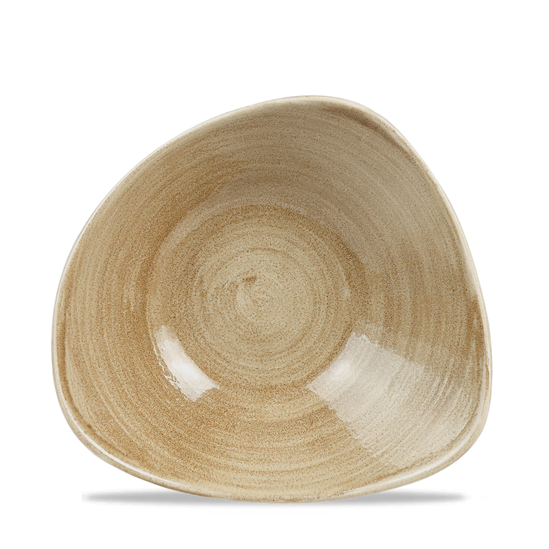Stonecast Patina Antique Taupe Lotus Bowl 9.25" Box 12