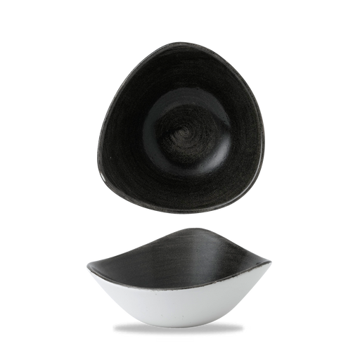 Stonecast Patina Iron Black Lotus Bowl 7" Box 12