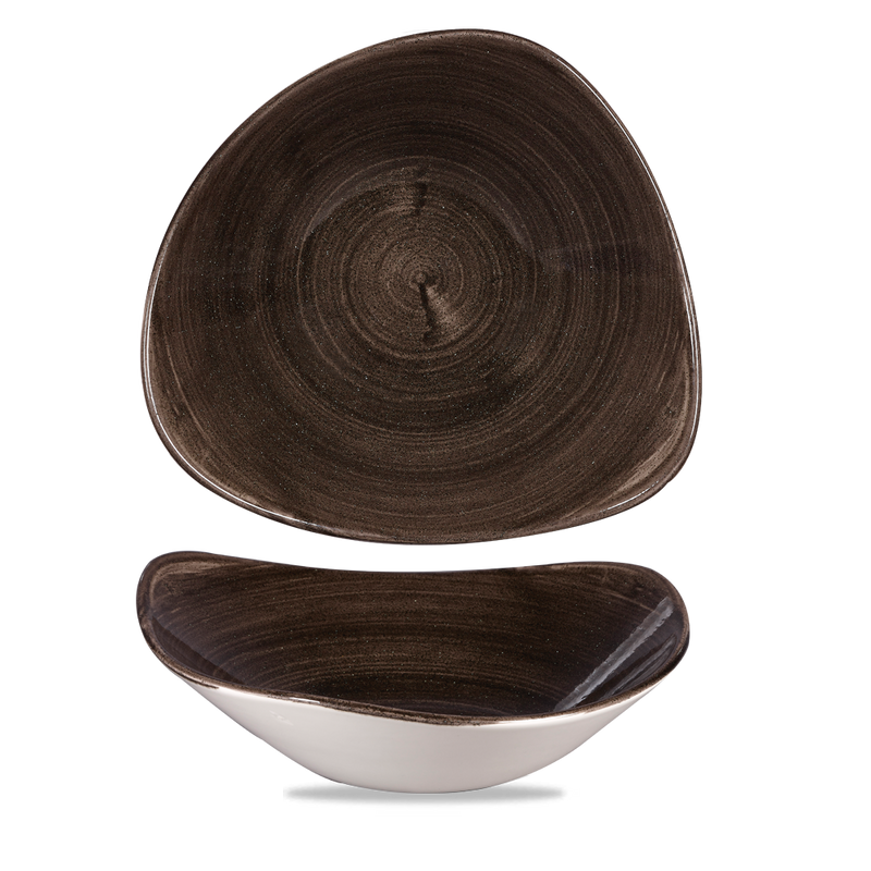Stonecast Patina Iron Black Lotus Bowl 9.25" Box 12