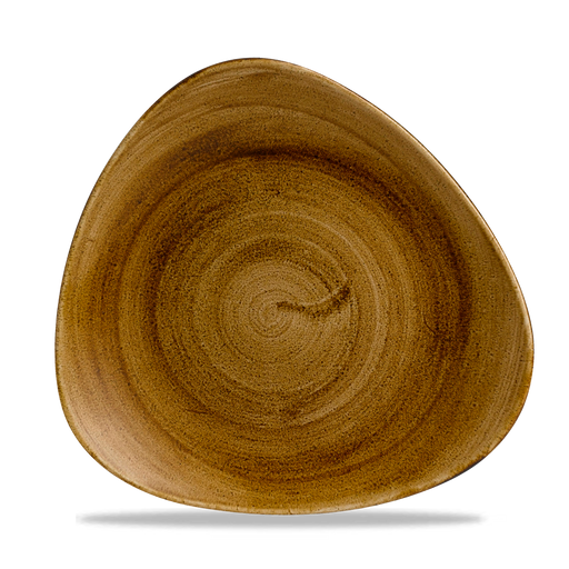 Stonecast Patina Vintage Copper Lotus Plate 10" Box 12
