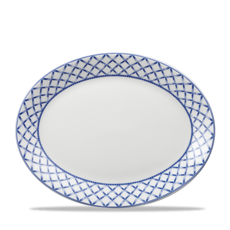 Pavilion  Oval Plate 12" Box 12