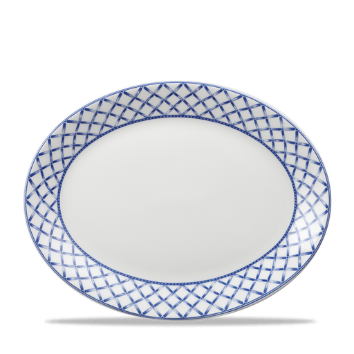 Pavilion  Oval Plate 12" Box 12