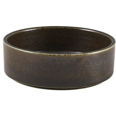 Terra Porcelain Black Presentation Bowl 13cm