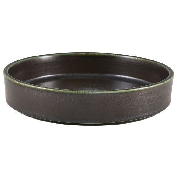 Terra Porcelain Black Presentation Bowl 20.5cm