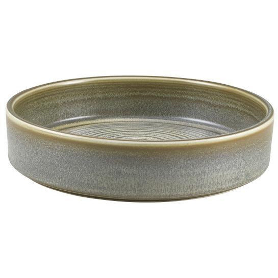 Terra Porcelain Matt Grey Presentation Bowl 18cm