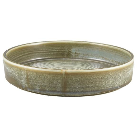 Terra Porcelain Matt Grey Presentation Bowl 20.5cm