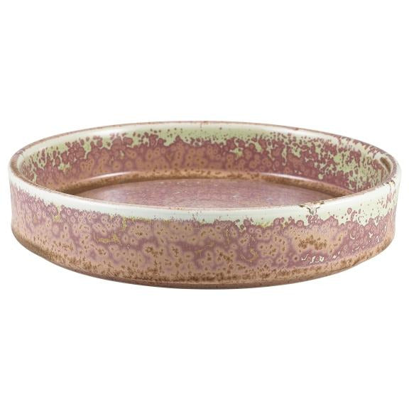 Terra Porcelain Rose Presentation Bowl 20.5cm
