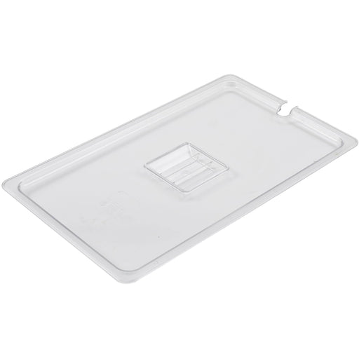 1/1 Polycarbonate GN Notched Lid Clear