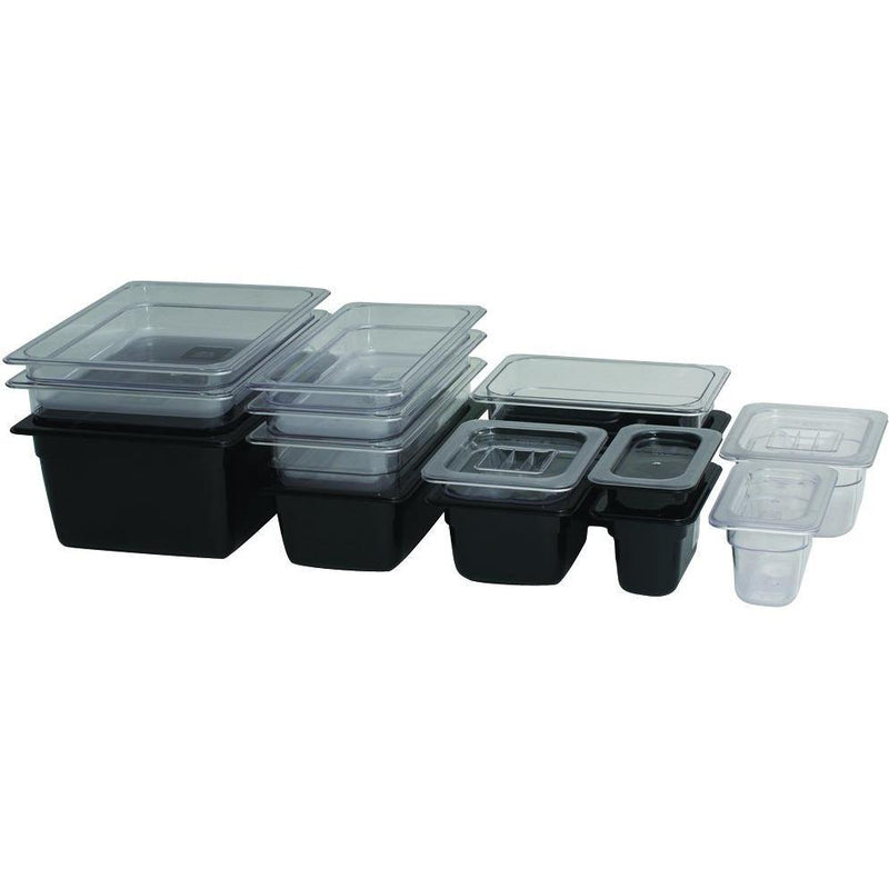 1/6 -Polycarbonate GN Pan 65mm Clear