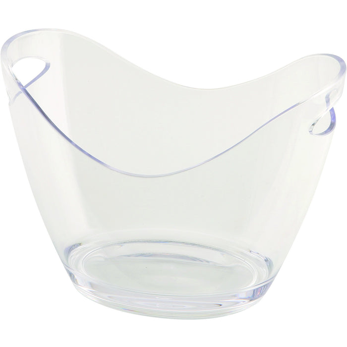 Clear Plastic Champagne/Wine Bucket Small