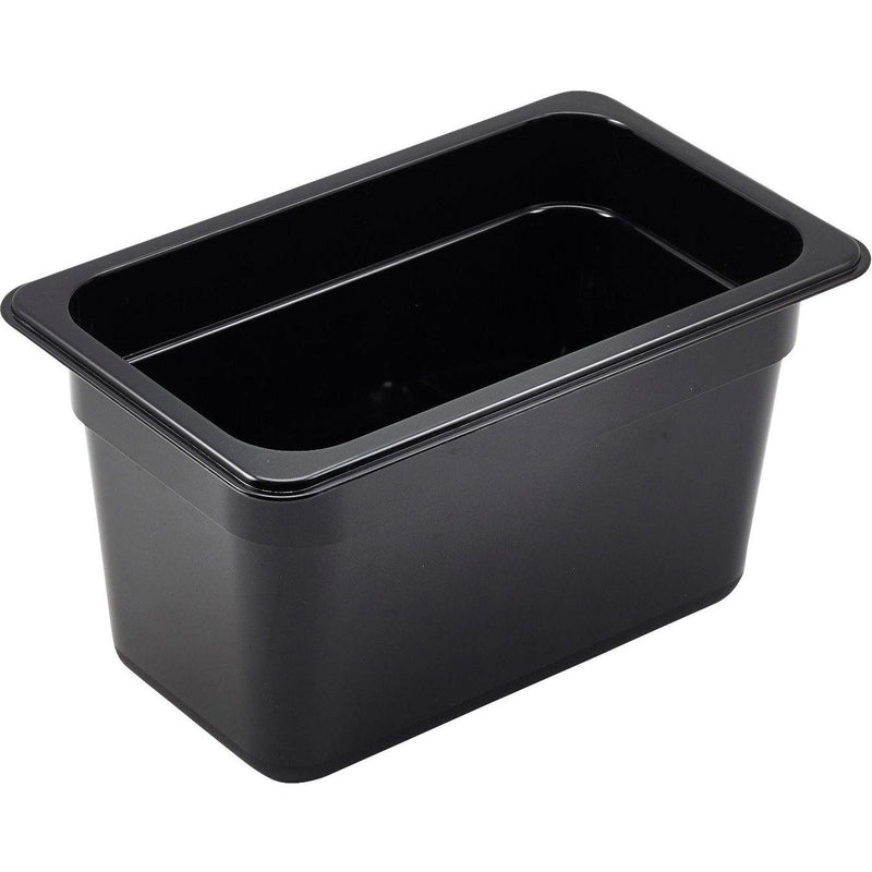 1/4 -Polycarbonate GN Pan 150mm Black