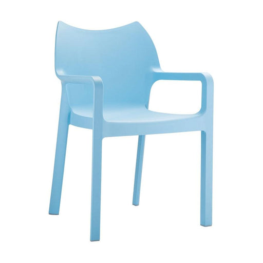 Superb quality, polypropylene side chair available in 4 vibrant colours.
Produced with a single injection of polypropylene reinforced with glass fibre, obtained by means of the latest generation of air moulding technology.