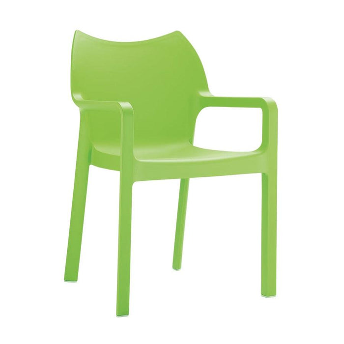 Superb quality, polypropylene side chair available in 4 vibrant colours.
Produced with a single injection of polypropylene reinforced with glass fibre, obtained by means of the latest generation of air moulding technology.