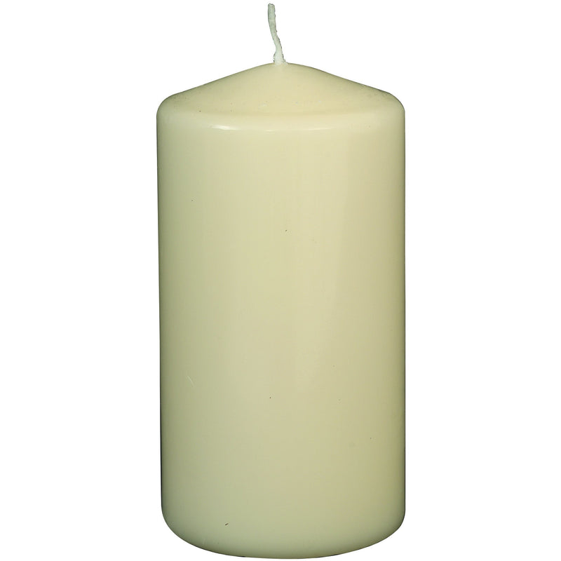 Pillar Candle 15cm H X 8cm Dia Ivory