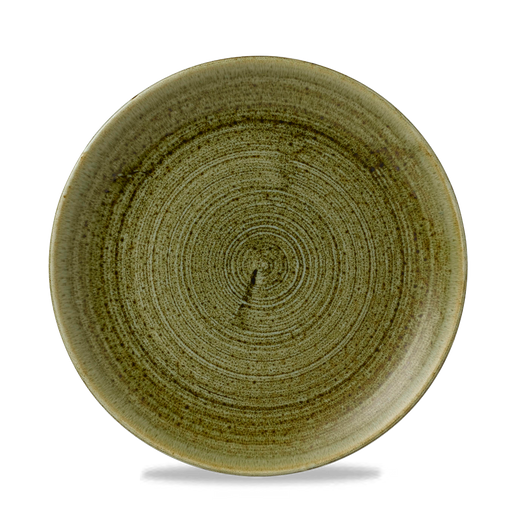 Stonecast Plume Green Evolve Coupe Plate 8.67" Box 12