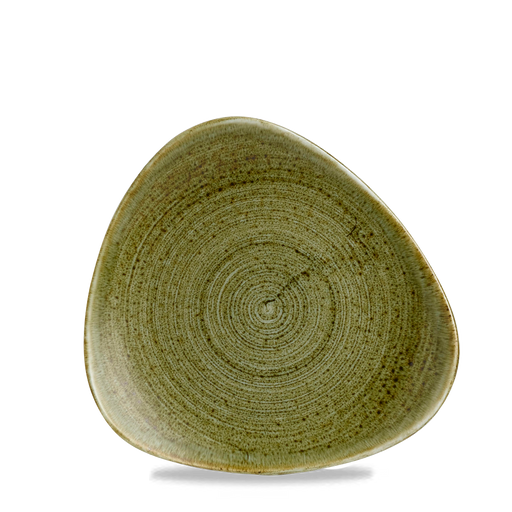 Stonecast Plume Green Lotus Plate 9" Box 12